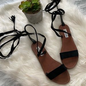 Steve Madden lace up sandals